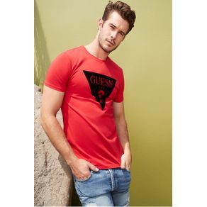 

Playera Roja Guess Básica Packed talla: S