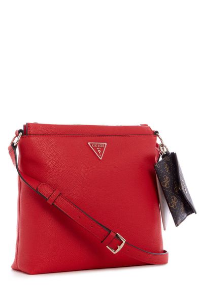 bolsa guess roja crossbody
