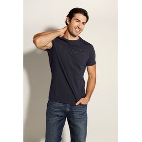 

Playera Azul Marino Guess Básica Los Angeles Talla: S