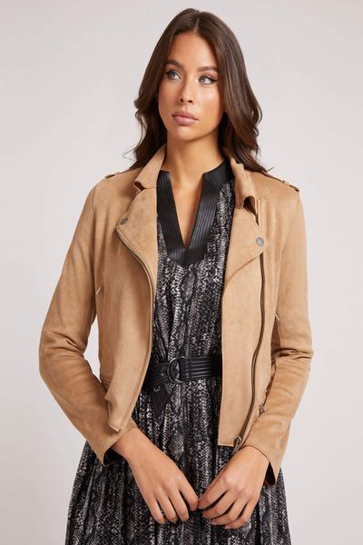 Mujer - Ropa - Chamarras y Chalecos Café – GUESS | Guess - Tienda en Línea