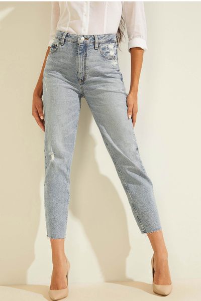 Jeans-Guess-Mom-Fit-En-Tono-Claro-para-mujer-GUESS