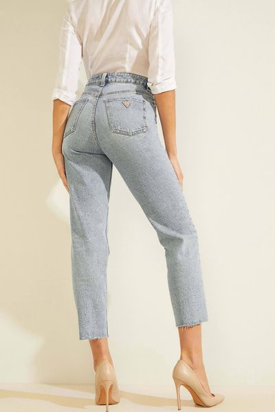 Jeans-Guess-Mom-Fit-En-Tono-Claro-para-mujer-GUESS