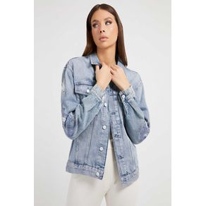 

Chamarra Denim Guess Klaudia Para Mujer Talla: L