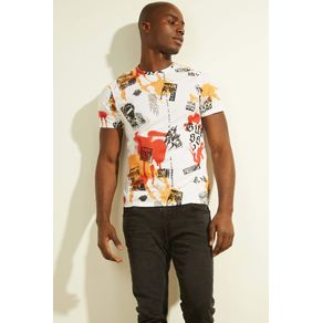 

Playera Guess Paint Splatter Para Hombre Talla: XL