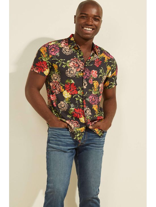 Camisa Guess Electric Para Hombre | Camisas - GUESS