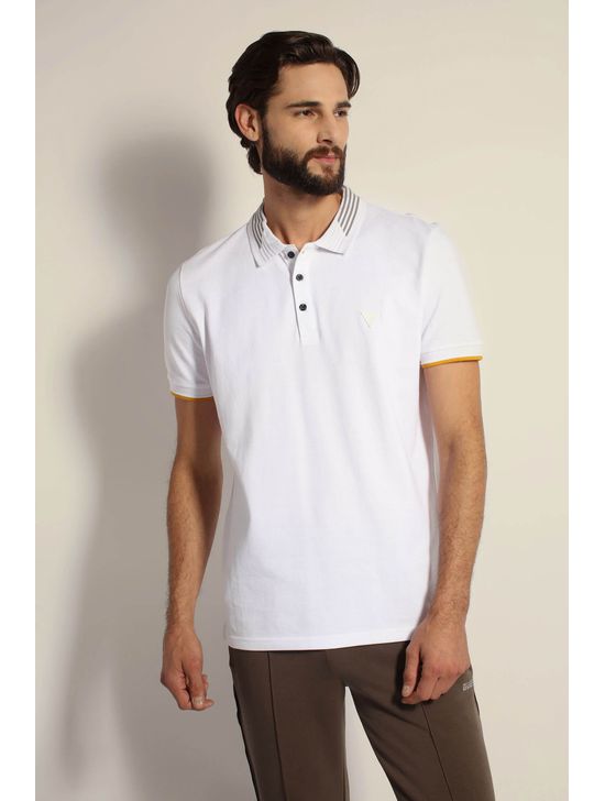 Playera Guess Tipo Polo Oz Para Hombre | Playeras y Polos - GUESS