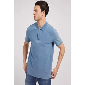 

Playera Tipo Polo Azul Guess Asier Talla: XS