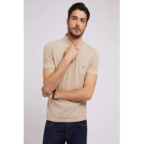

Playera Tipo Polo Beige Guess Washed Talla: S