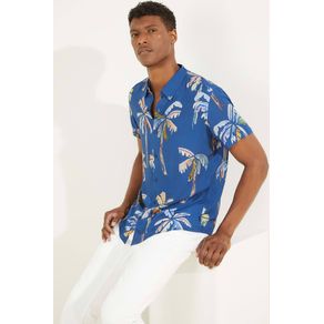 

Camisa Guess Watercolor Palm Para Hombre Talla: M