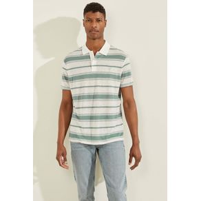 

Playera Guess Tipo Polo Josu Para Hombre Talla: M
