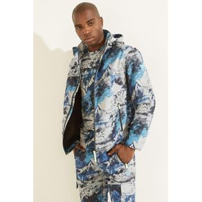 

Chamarra Azul Marino Guess Active Rowland Talla: XL