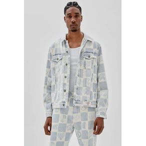 

Chamarra Denim Guess Originals x J Balvin Chekered Para Hombre Talla: XS