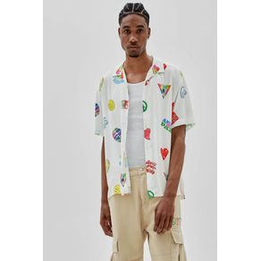 

Camisa Blanca Guess Originals x J Balvin Loverprint Talla: XS