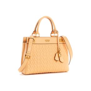 

Bolsa Satchel Guess Naranja Katey Luxury