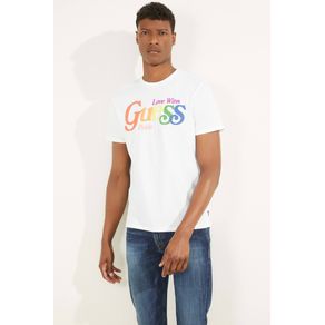 

Playera Guess Originals X Pride Triangle Logo Para Hombre Talla: S
