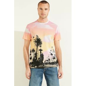 

Playera Naranja Guess Resort Palm Talla: S