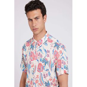 

Camisa Blanca Guess Floral Talla: M