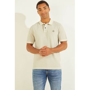 

Playera Tipo Polo Gris Guess Washed Talla: XS