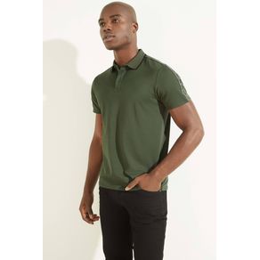 

Playera Tipo Polo Verde Guess Paul Talla: L