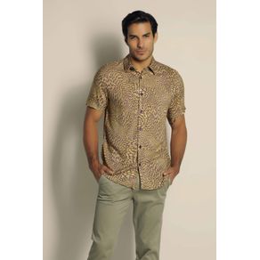 

Camisa Beige Guess Brushstroke Talla: L