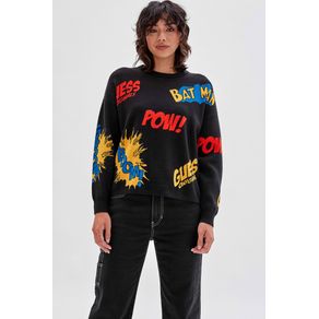 

Suéter Negro Guess Originals x Batman Jacquard Talla: S