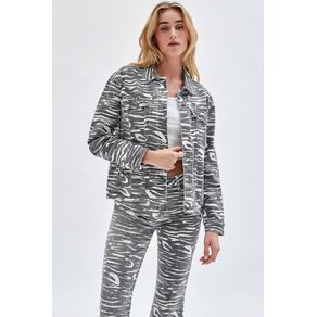 

Chamarra Negra Guess Originals Zebra Talla: M