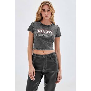 

Playera Negra Guess Originals Raelyn Talla: M