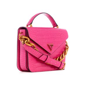 

Bolsa Crossbody Flap Fucsia Guess Retour