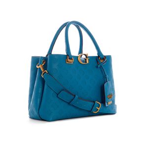 

Bolsa Satchel Azul Guess G Vibe