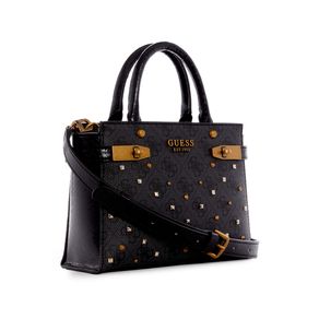 

Bolsa Mini Satchel Negra Guess Zadie
