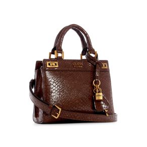 

Bolsa Mini Satchel Café Guess Katey