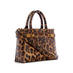 

Bolsa Mini Satchel Café Guess Zadie