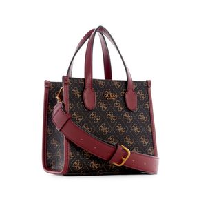 

Bolsa Mini Tote Café Guess Silvana