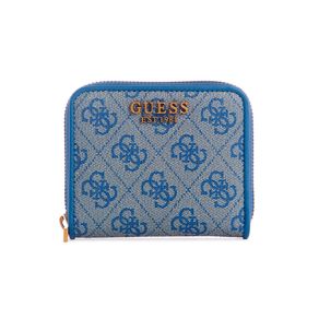 

Cartera Zip Around Azul Guess Izzy