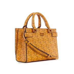 

Bolsa Mini Satchel Amarilla Guess Atene