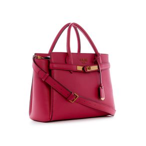 

Bolsa Satchel Fucsia Guess Enisa Society