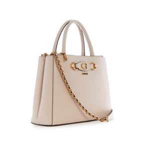 

Bolsa Satchel Beige Guess Izzy Status