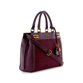 

Bolsa Satchel Roja Guess Katey Luxury