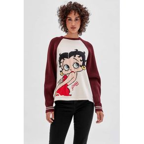 

Suéter Guess Originals x Betty Boop Intarsia Para Mujer Talla: M