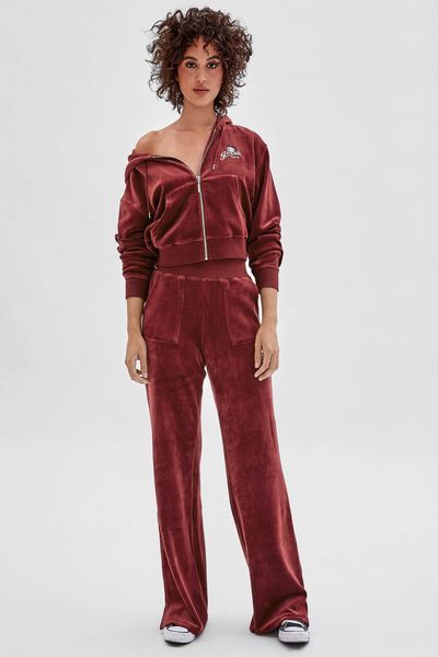 Pantalones-Guess-Originals-x-Betty-Boop-Velour-Para-Mujer