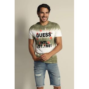 

Playera Blanca Guess Tie Dye Talla: XS