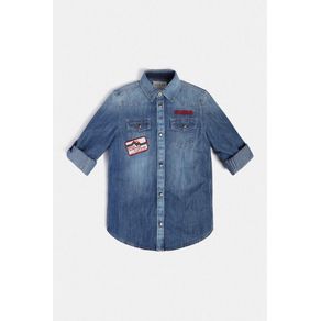 

Camisa Guess Kids Denim Para Niño Talla: 7