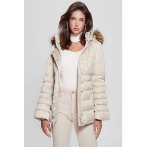 

Chamarra Beige Guess Laurie Talla: M