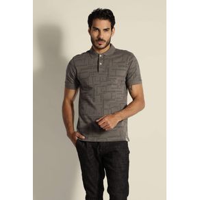 

Playera Tipo Polo Gris Guess Daran Talla: L