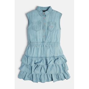 

Vestido Guess Kids Denim Para Niña Talla: 16