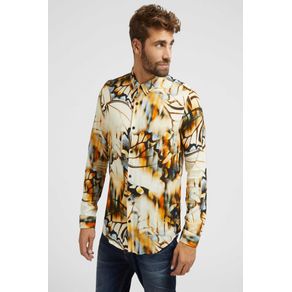 

Camisa Guess Butterflies Para Hombre Talla: S