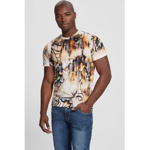 

Playera Blanca Guess Butterflies Talla: XL