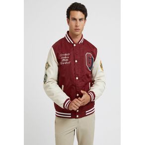 

Chamarra Roja Guess Varsity Talla: S