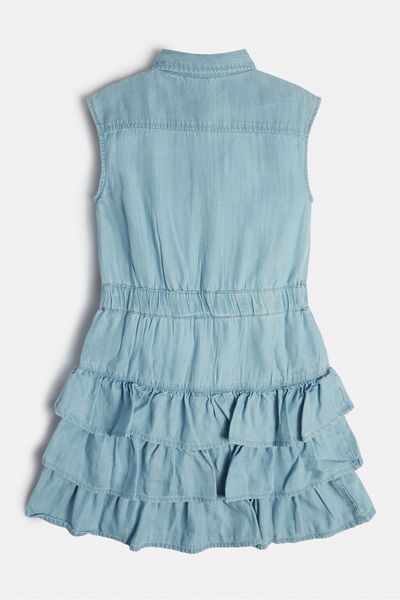 Vestido-Guess-Kids-Denim-Para-Niña