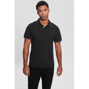 

Playera Tipo Polo Negra Guess Olimpic Talla: M
